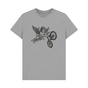 Athletic Grey Cupid Stunt T Shirt
