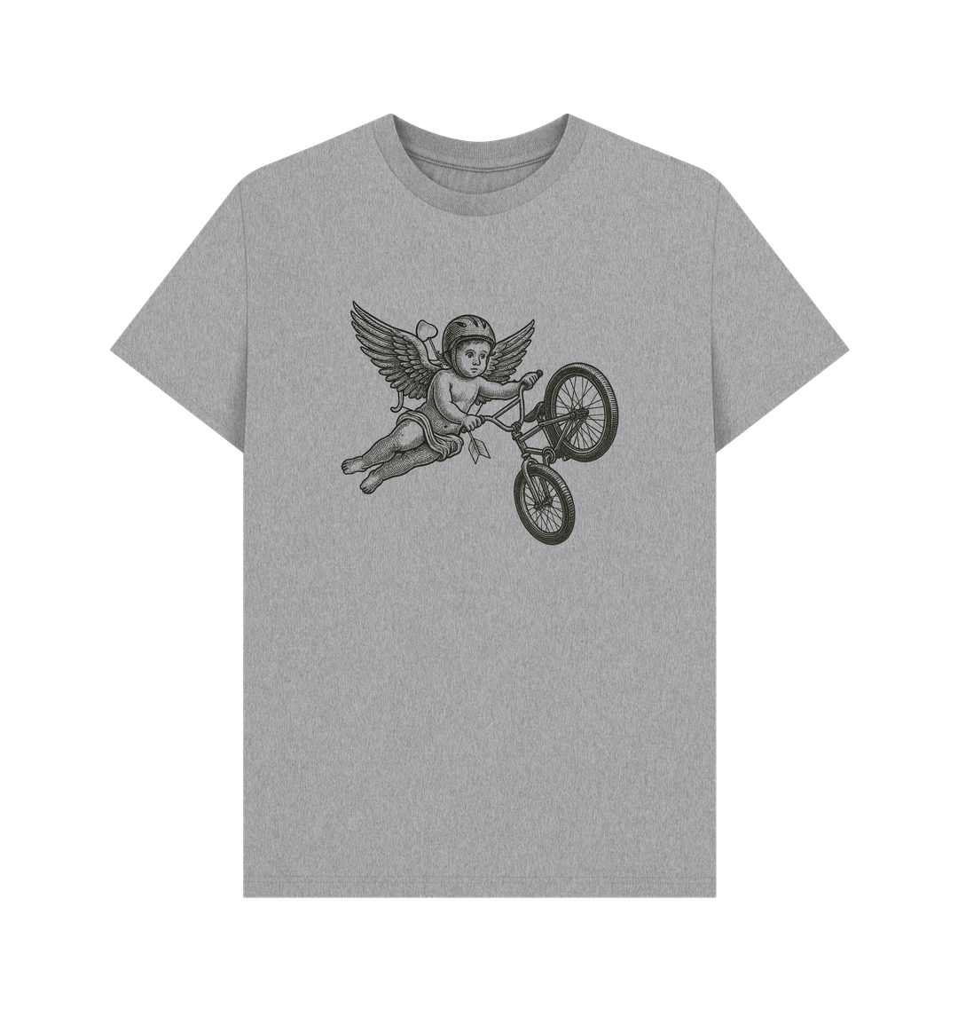Athletic Grey Cupid Stunt T Shirt
