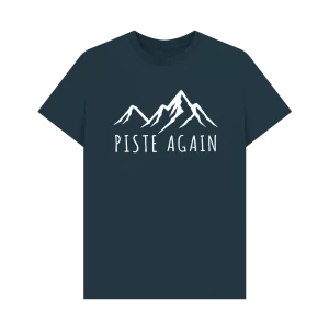 Denim Blue Piste Again T Shirt